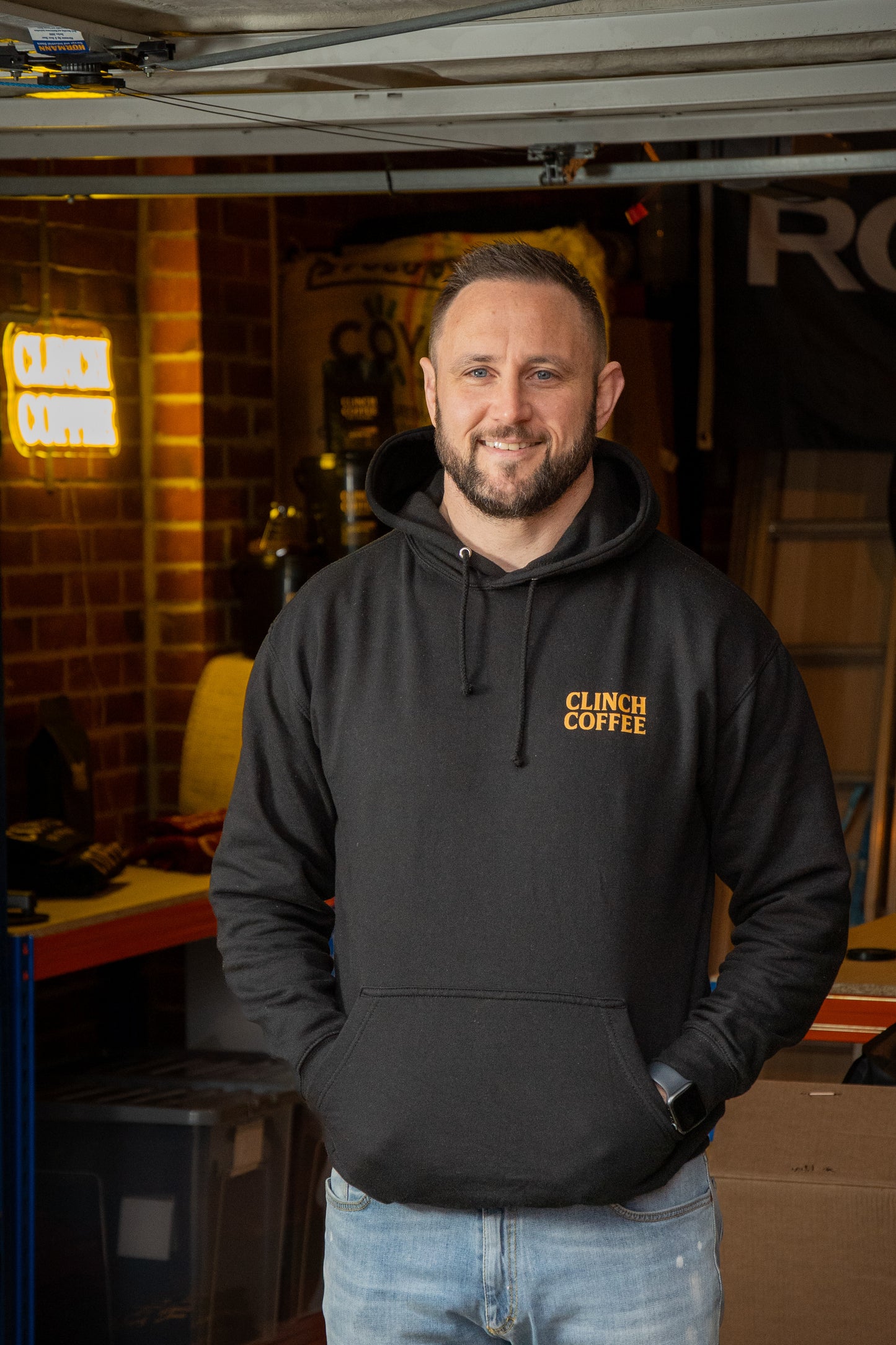 Clinch Hoody Black - Fuel The Roll